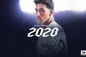 官方:瓦伦西亚与22岁左后卫热苏斯-巴斯克斯续约至2028年